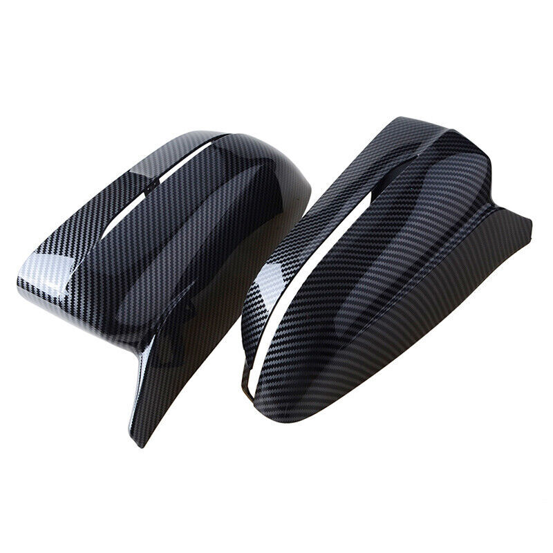 CARBON FIBER FOR BMW G30 G20 G11 G12 M STYLE SIDE MIRROR COVER CAP Clip-ON 17-22