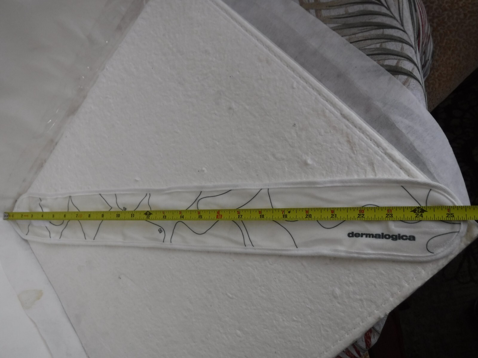 Dermalogica 2022 Face Mapping White Headband ( Lot Of 2 )