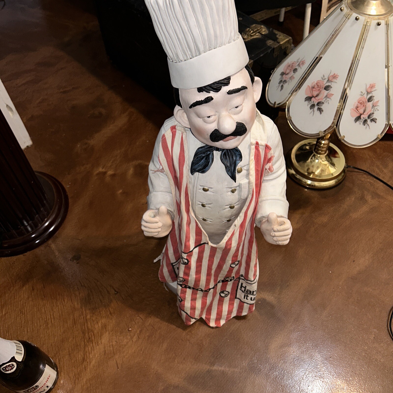 Large Chef With A Chalkboard Over 2 Feet Tall And 12” Wide Gr8 For Daily Special