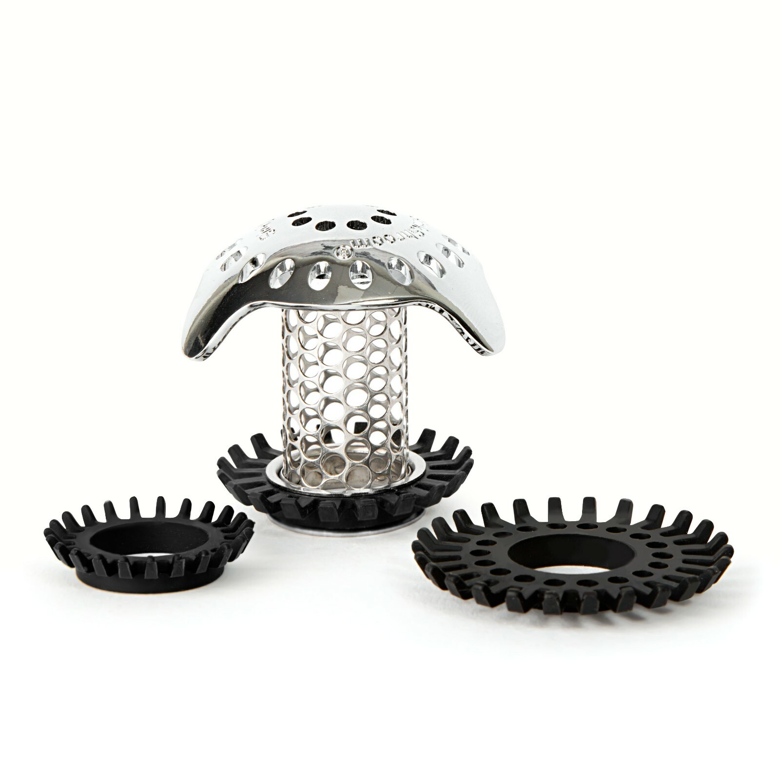 SinkShroom® Ultra Stainless Steel Hair Catcher Drain Protector by TubShroom