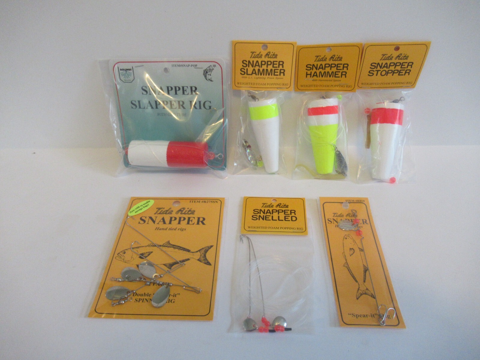 SNAPPER POPPER SNAPPERS BLUE FISH POPPING RIG HOOKS SALTWATER FISHING CHOOSE