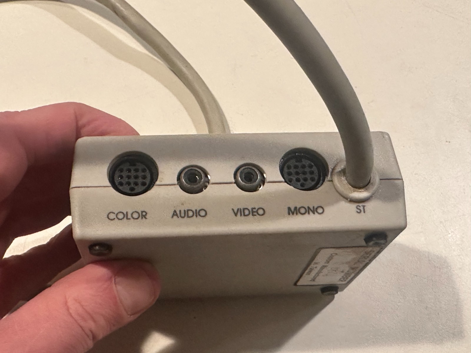 Monitor Master Atari ST 13-pin DIN Color/Mono Monitor Hub Practical Solutions