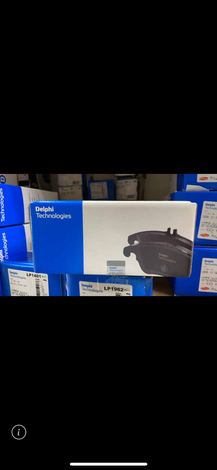 Delphi OEM Rear Brake Pads For Chevy Impala Malibu Saab 9-5 20965713 22846361