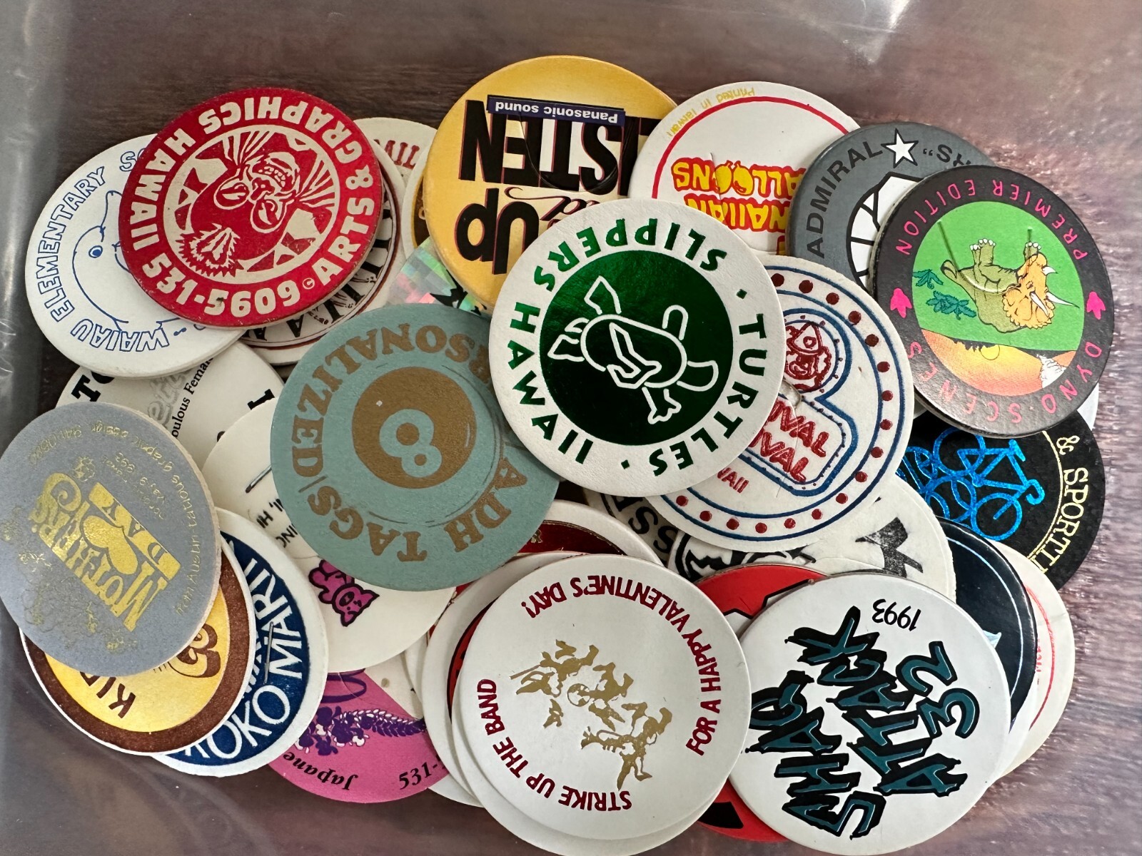Hawaii POGs Milk Caps Vintage 90s [YOU CHOOSE!] Free Shipping