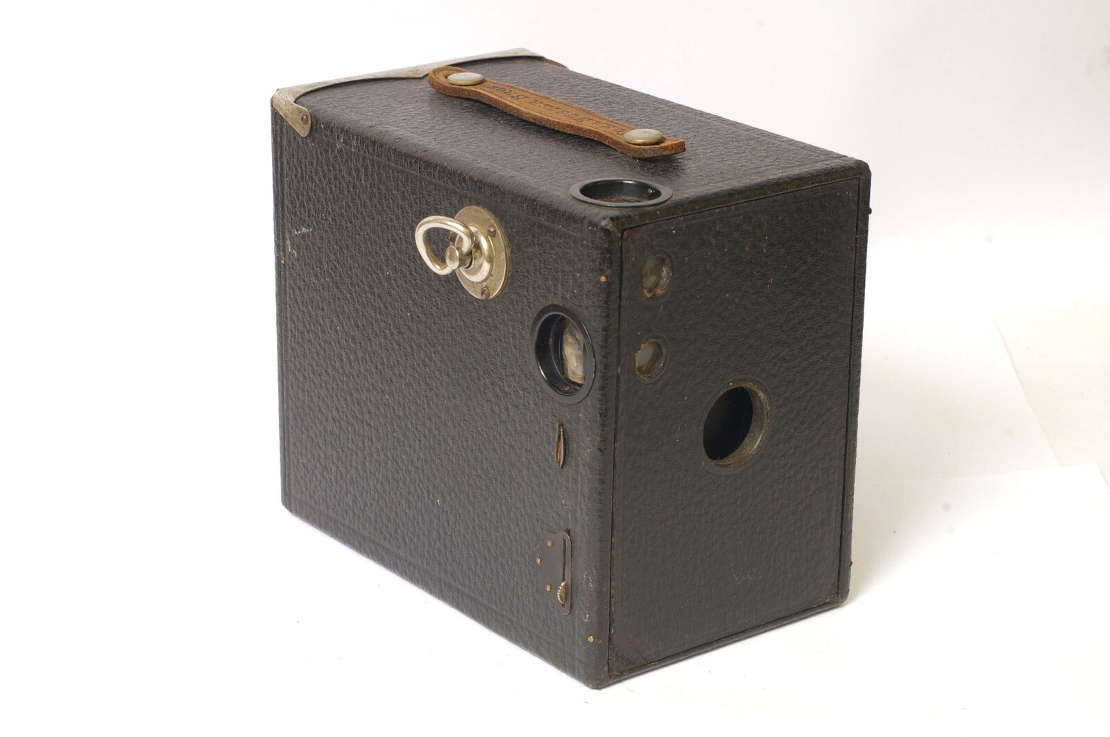 F90324~ Ansco No. 2A Buster Brown Roll Film Box Camera & ½ Box 1910-1924