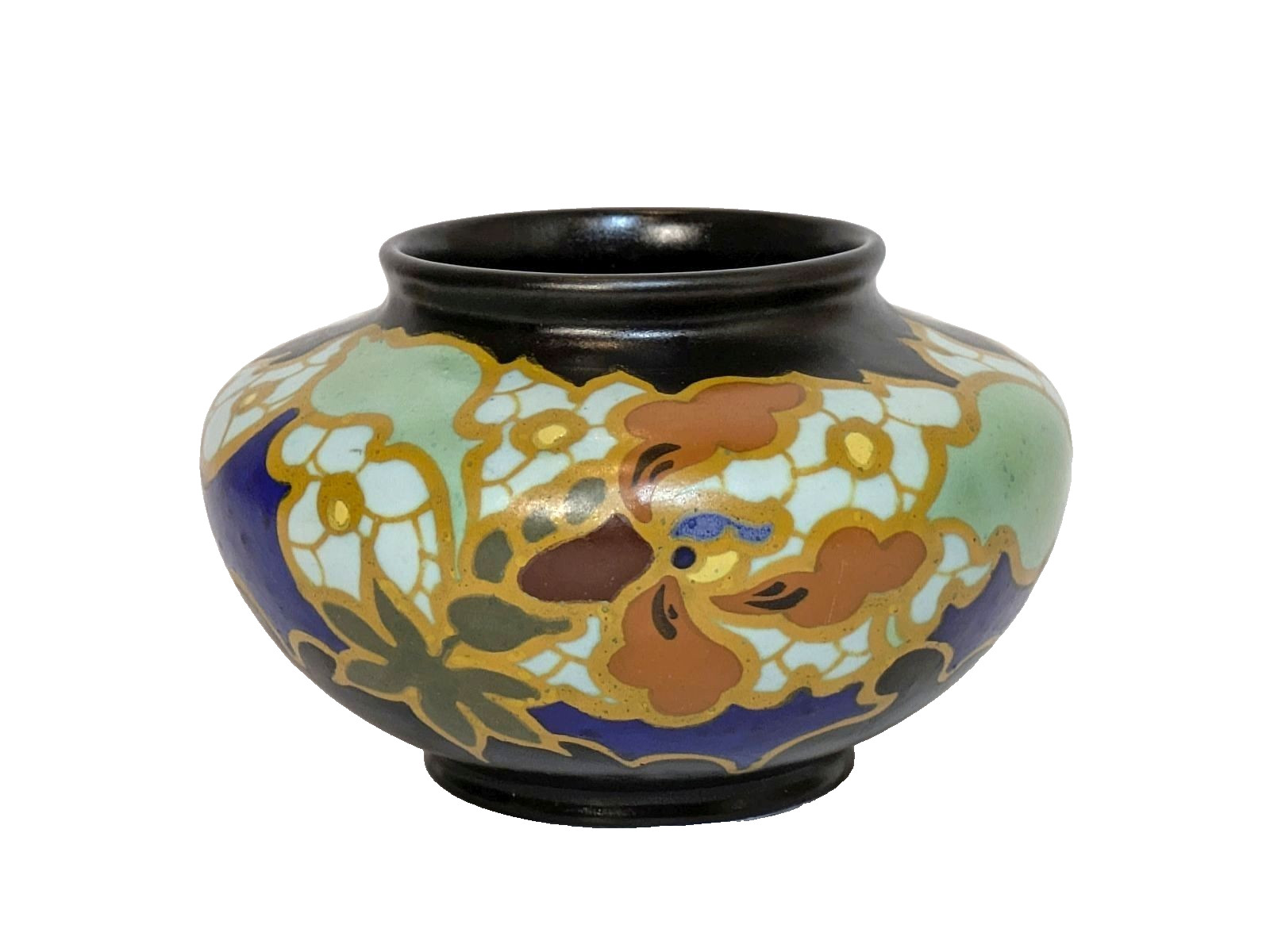 Regina Pottery Gouda Art Deco “Orchis” Bowl