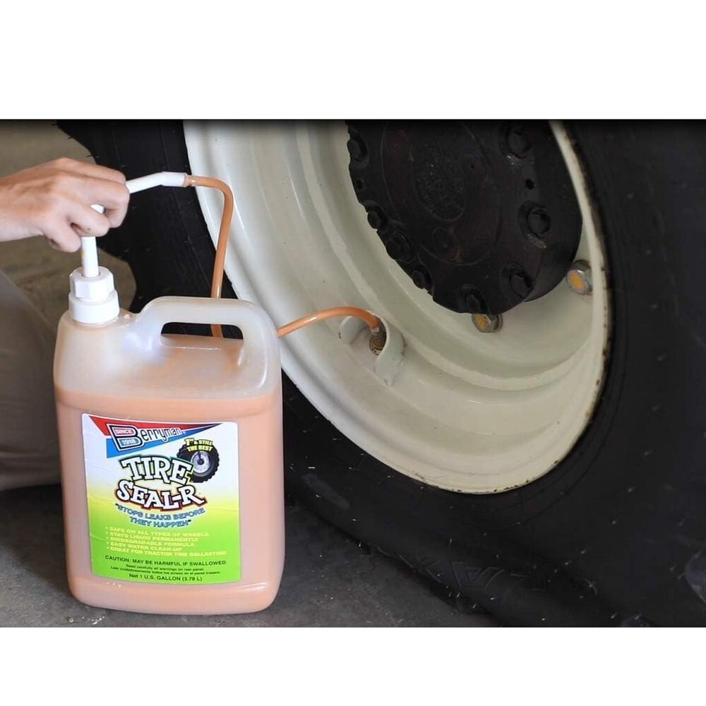 Berryman 1301-BX Seal-R Tire Sealant w/Pump, 1 Gallon