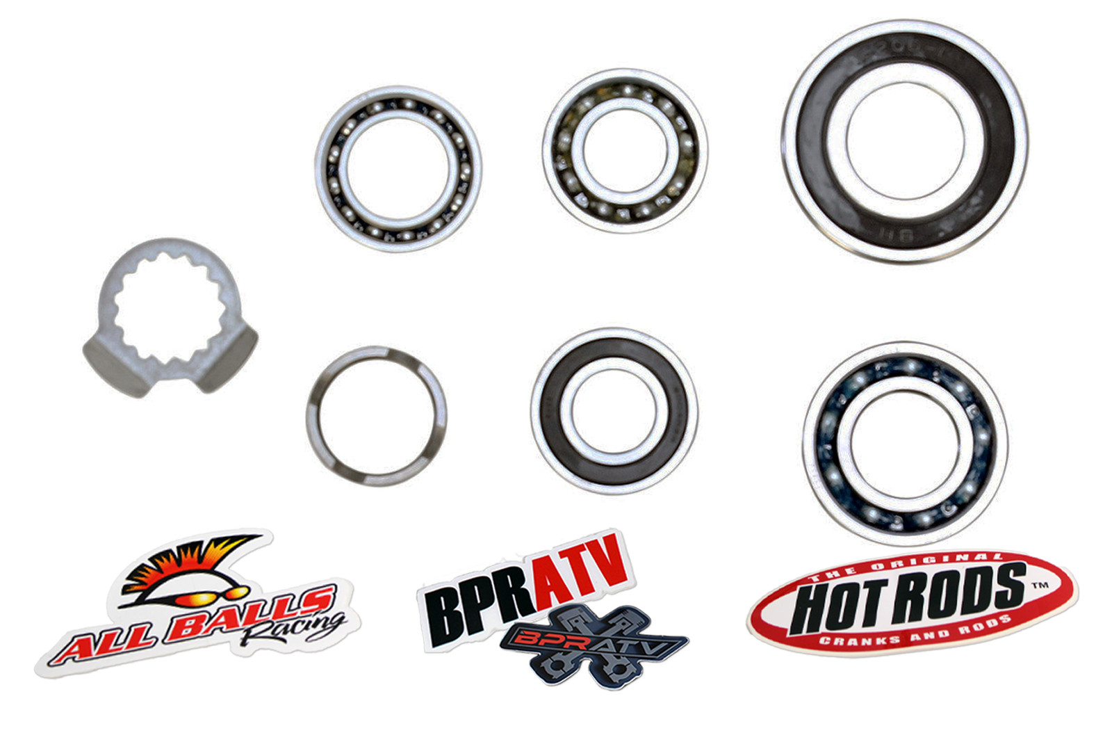 Yamaha Raptor 700 YFM700R Hot Rods Replacement Transmission Bearings Kit TBK0078