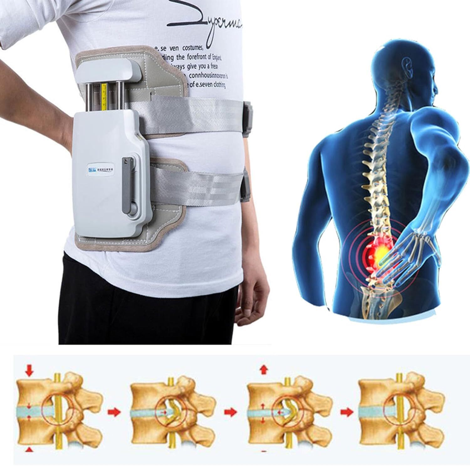 Used Lumbar Traction Device,Spinal Decompression Devices lumbar decompression