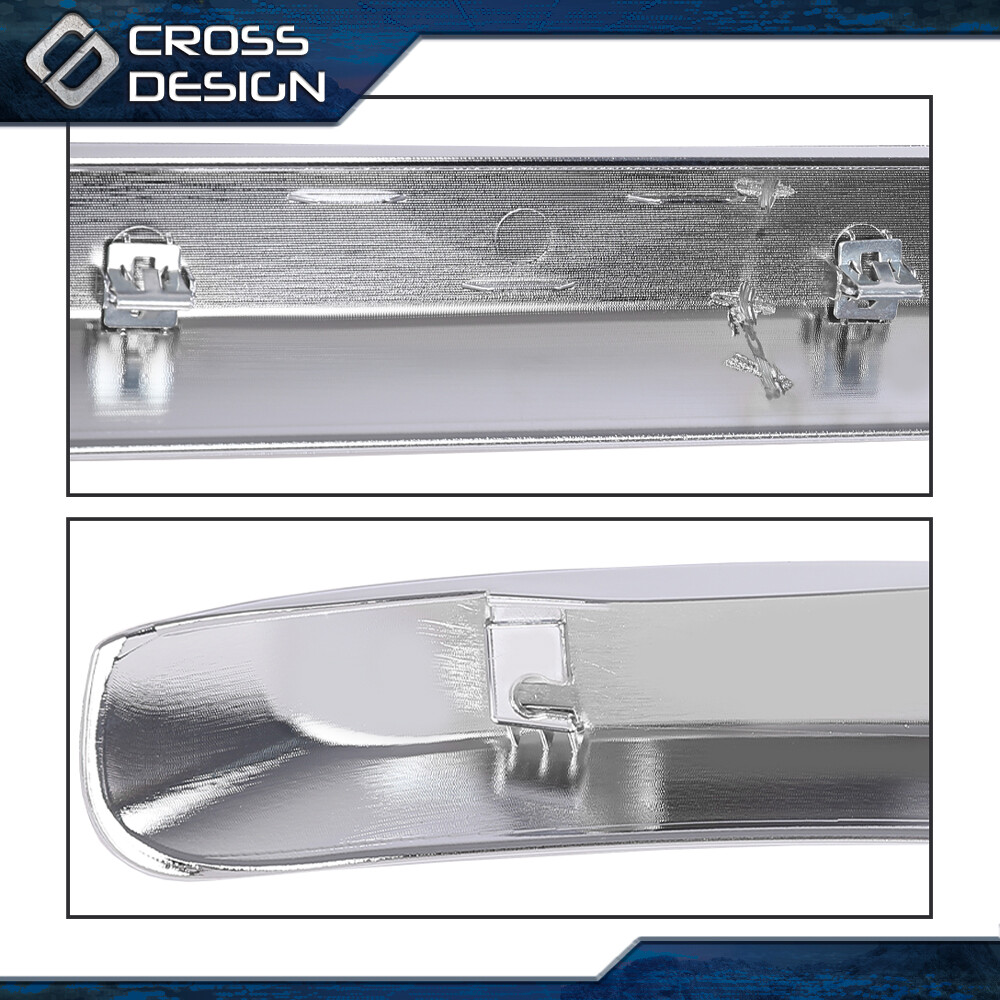 Chrome Hood Molding Trim Moulding Fit For 2011-2014 Chevy Silverado 2500 3500 HD