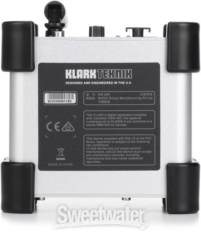 Klark Teknik DW 20R Wireless Audio Receiver