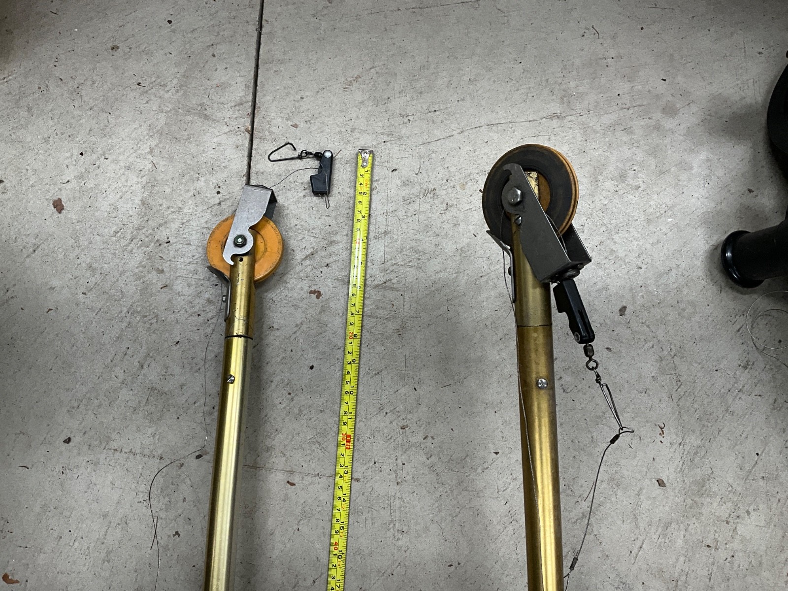 Penn Fathommaster 600 Manual Downriggers (2), with rod holders. Great shape