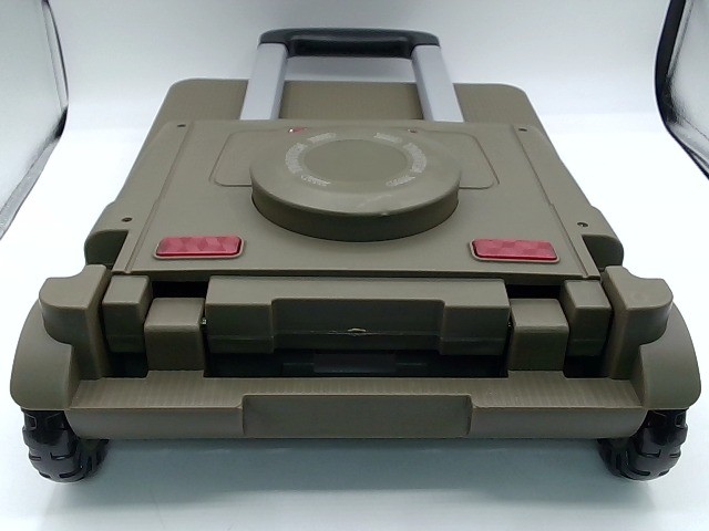 THEKHROZATH Folding Hand Truck, Green Utility Dolly Platform Cart 220LBS