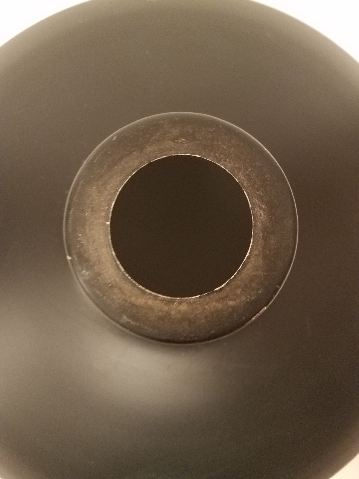 Antique Industrial Ceiling Pendant Light Shade Black Top White Enamel Bottom