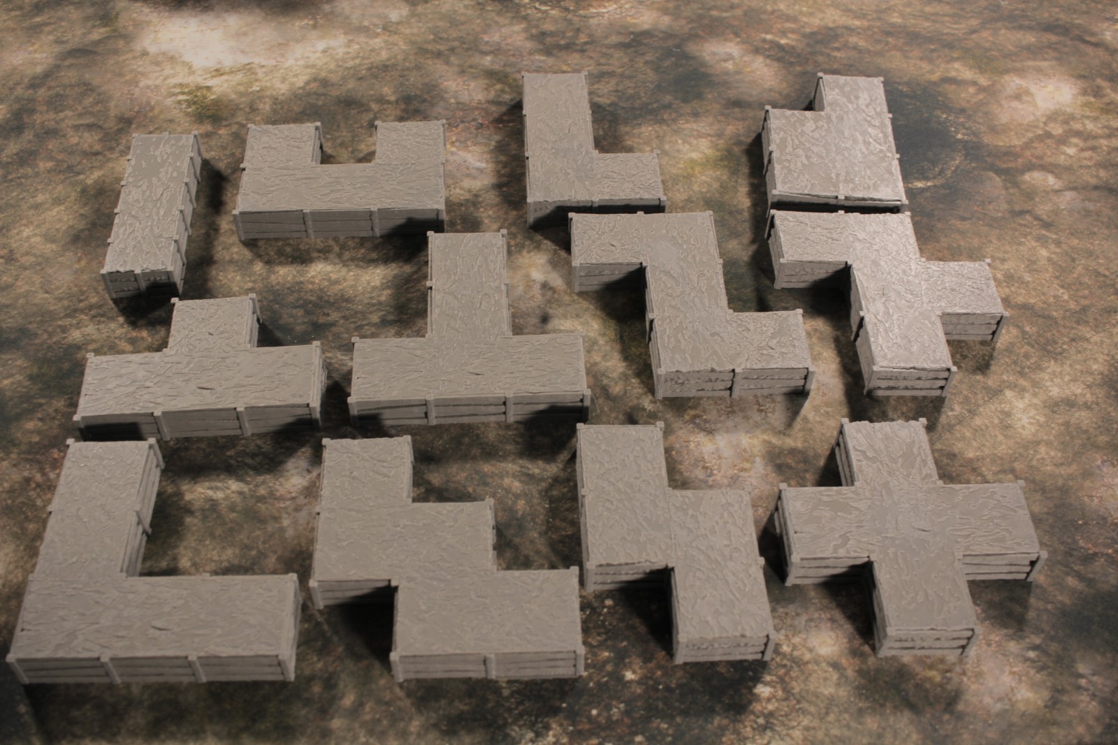 Modular Trench Terrain, Trench Crusade, Warhammer 40,000, 40k,