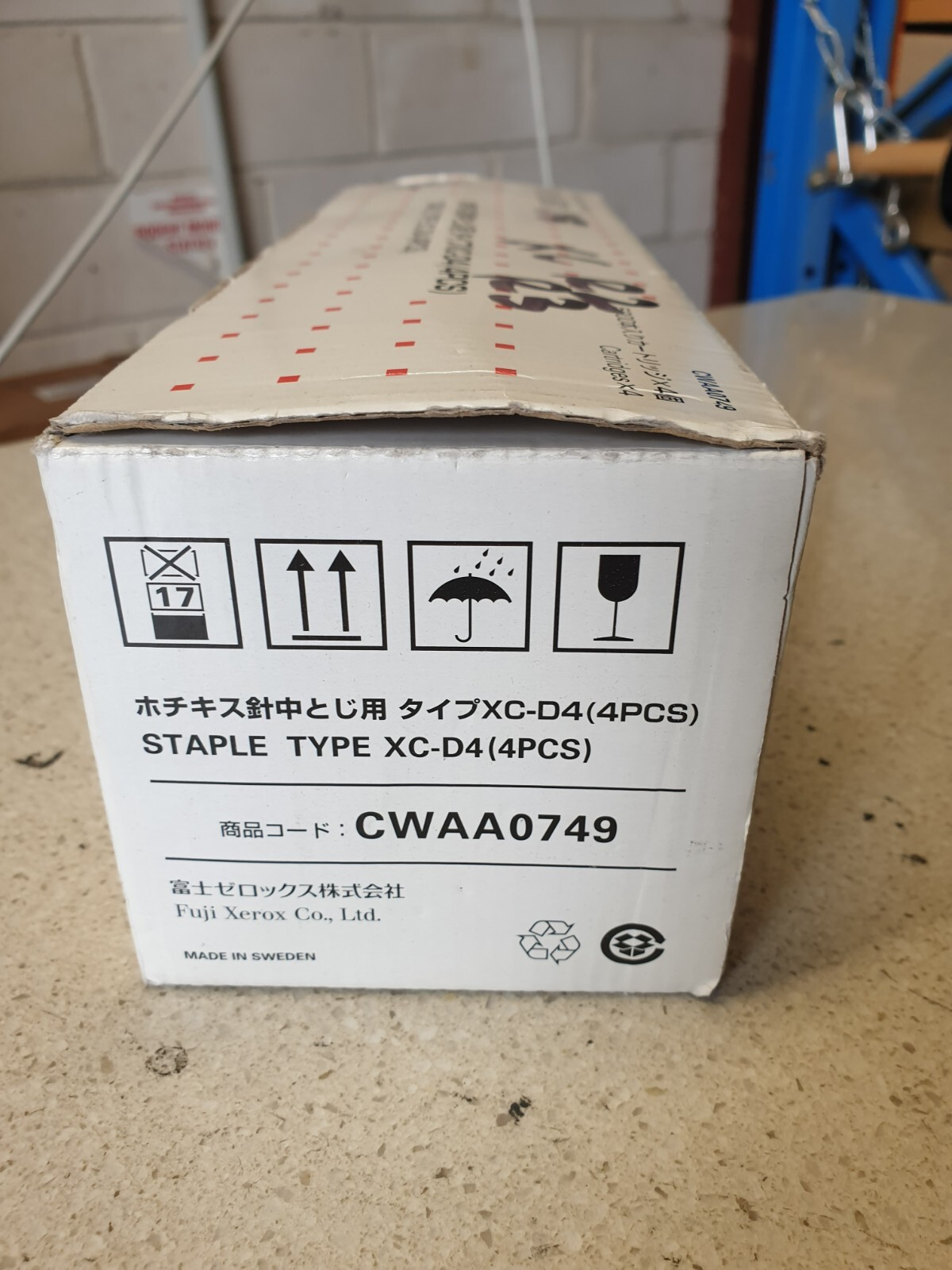 Genuine Xerox CWAA0749 Staple Type XC-D4 (4PCS) See Photos