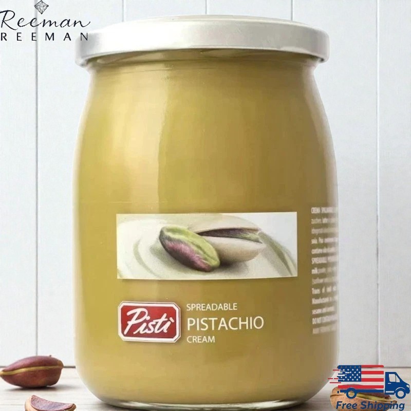 PISTI Spreadable Pistachio Cream 600g exp: 16-10-2026 Free Shipping