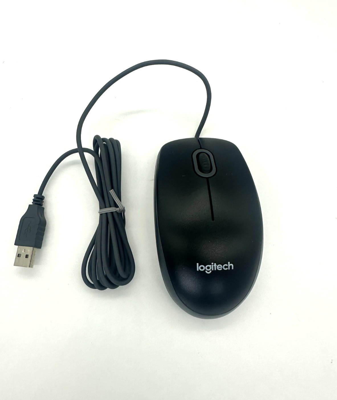 Logitech - MK120 Full-size Wired Membrane Keyboard and Mouse Bundle for USB Plug