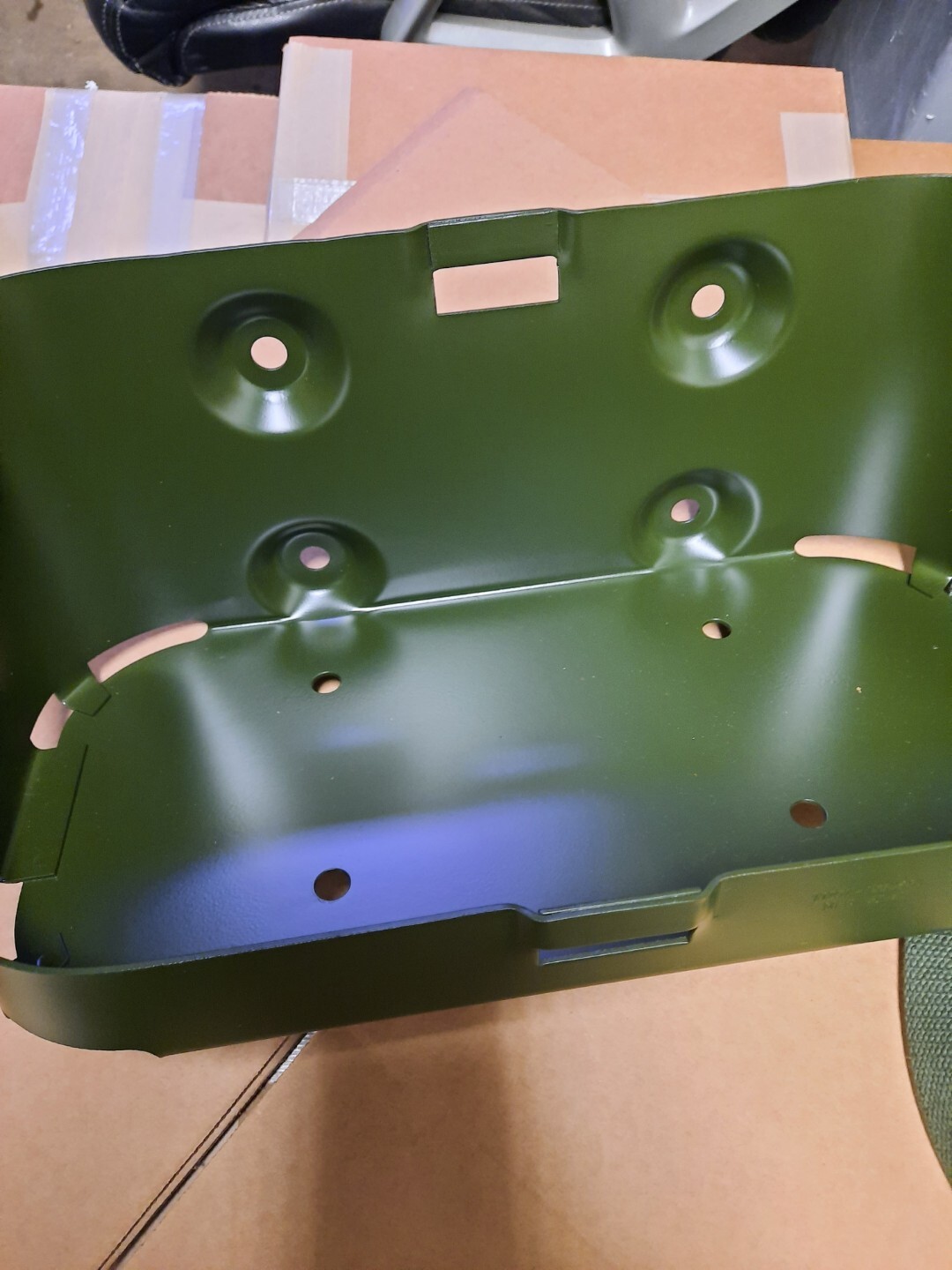 NEW MILITARY TRUCK JERRY GAS CAN MOUNT BRACKET HOLDER WITH STRAP