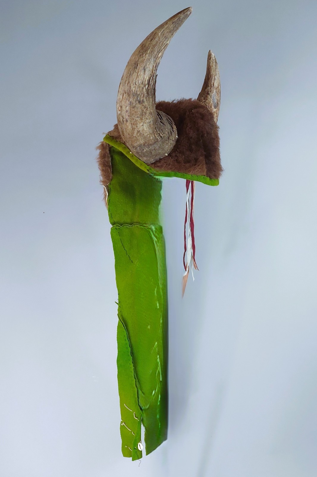 Antique Native American Southern Plains Indian; Buffalo Headdress; 19th Century