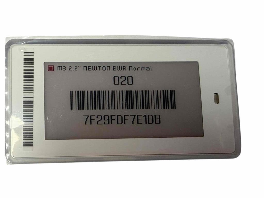 NEW 20 Pieces Solum Electronic Shelf Label 2.2" Newton Lite BWR EL022H4WRC