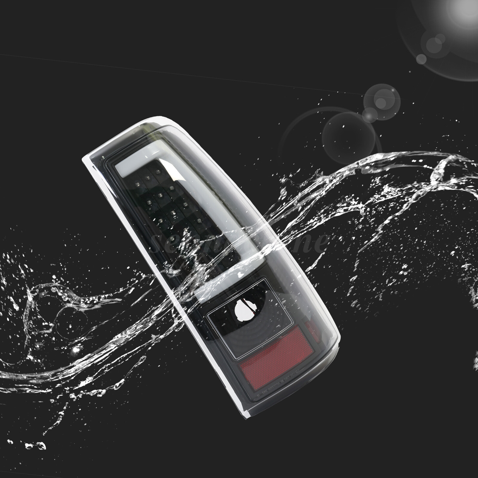 Black LED Tail Lights Fits 2003-2006 Chevy Silverado GMC Sierra 1500 2500HD 3500