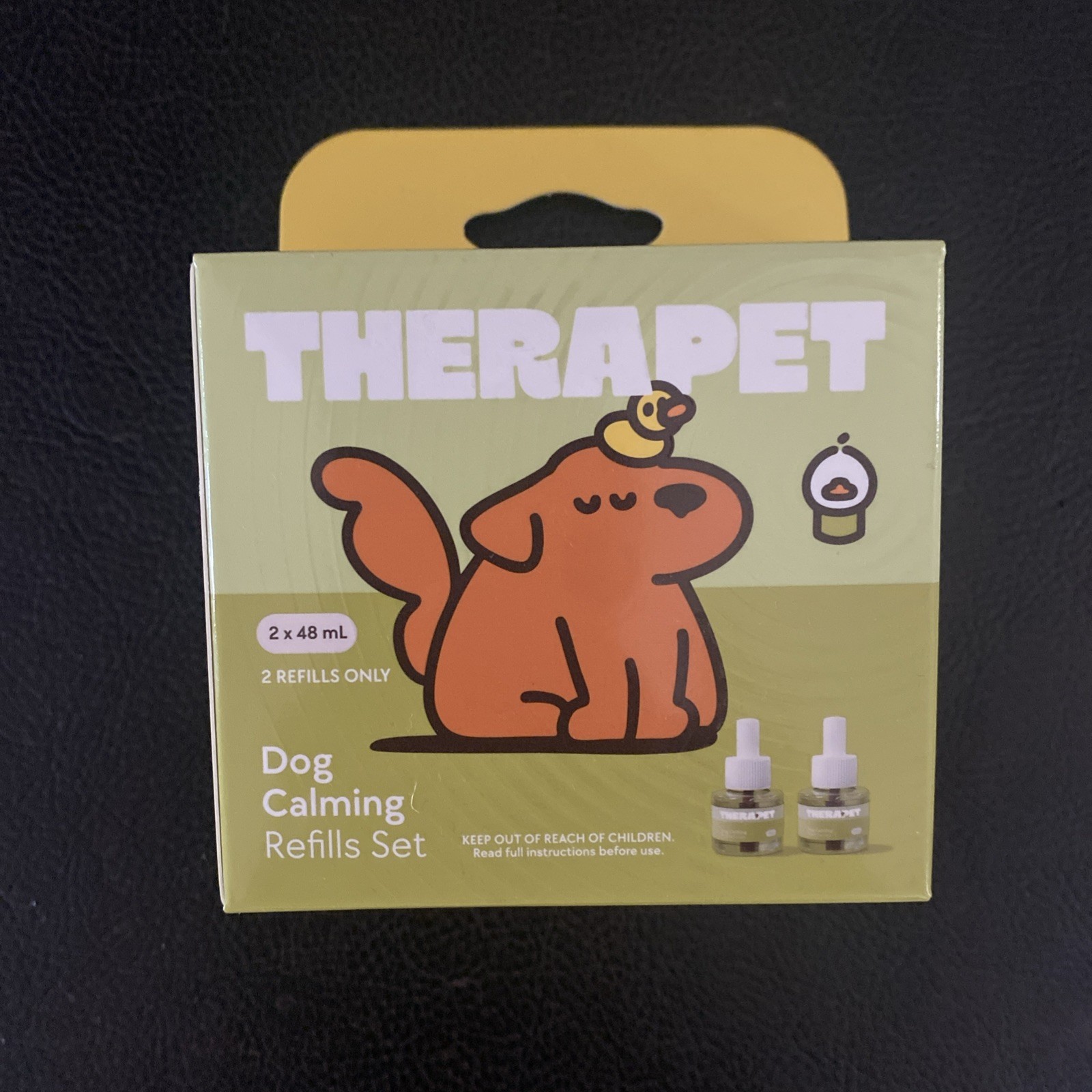 Box 2x Refills THERAPET 60-Day Dog Calming Refill Set for Plug-In Diffuser New