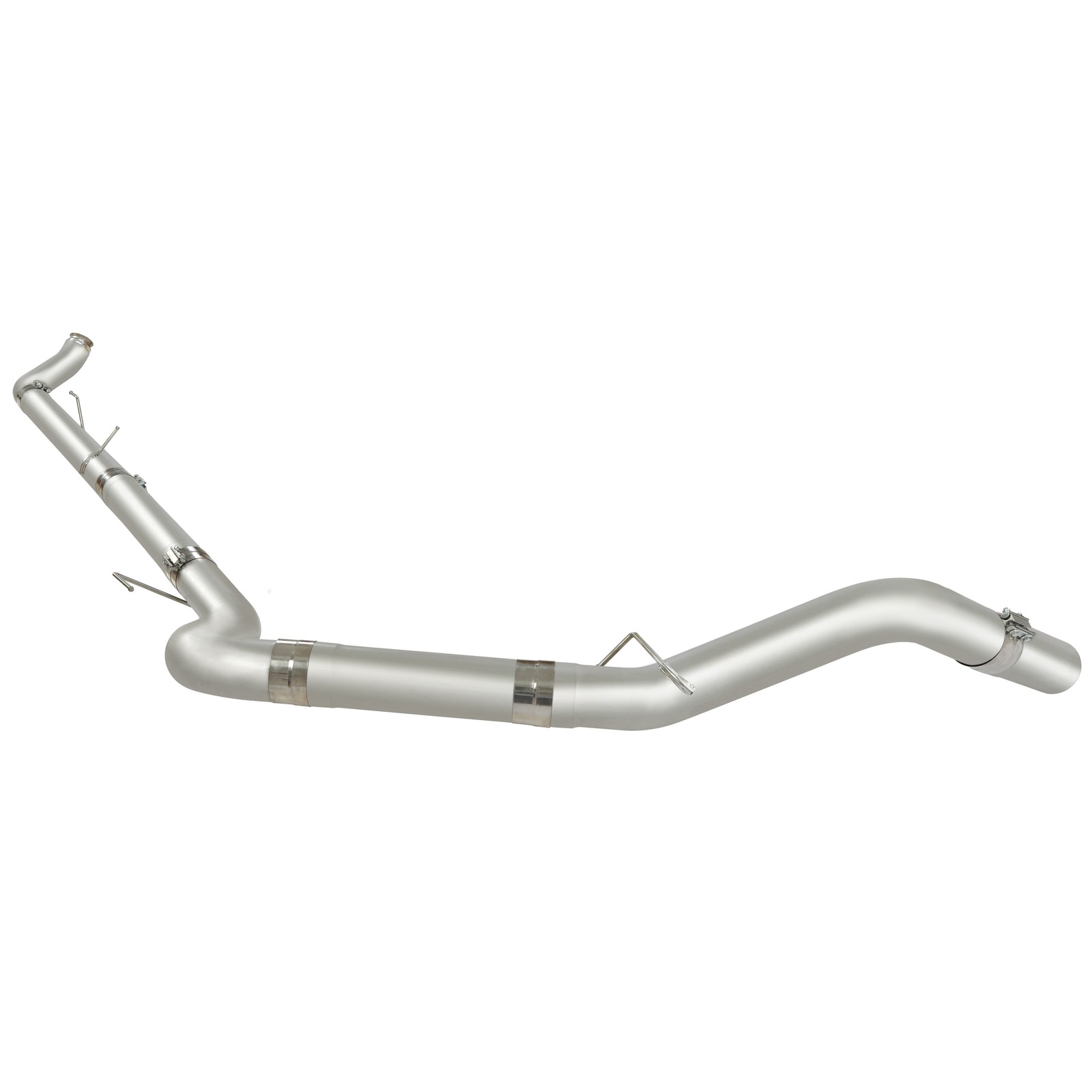 Turbo Back Muffler Exhaust Pipe For Dodge Ram Cummins Diesel 2007.5-2012 6.7L 5"