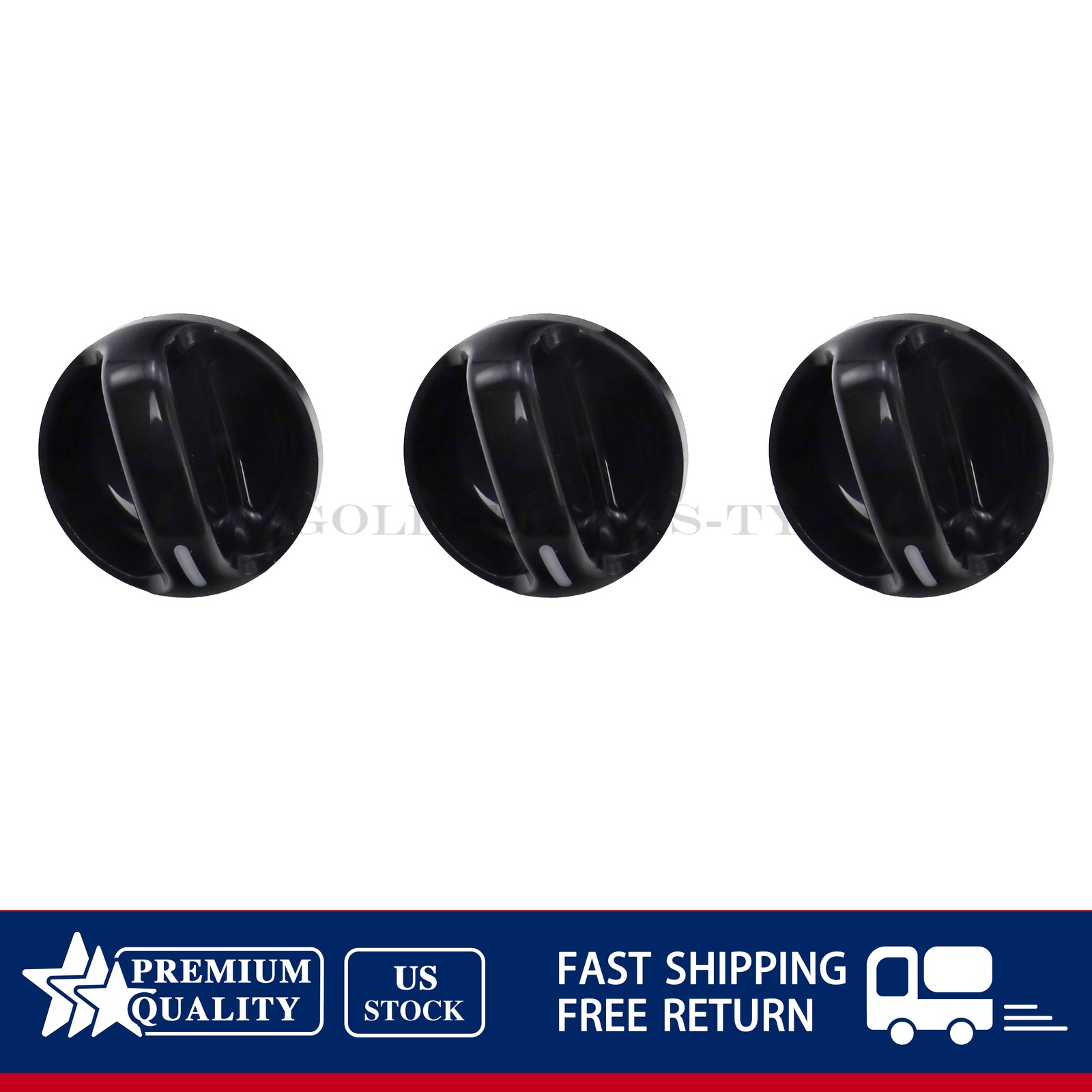 3x AC Climate Control Knob Air Switch Fits 00-06 Toyota Tundra 55905-0C010