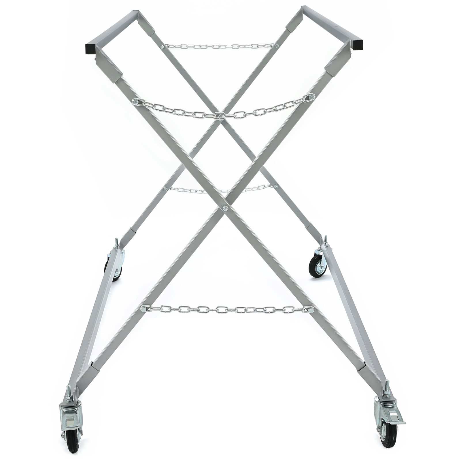 Folding Truck Bed Roller Dolly Pickup Fold Truck Bed Cart w/Caster Wheels 1000lb