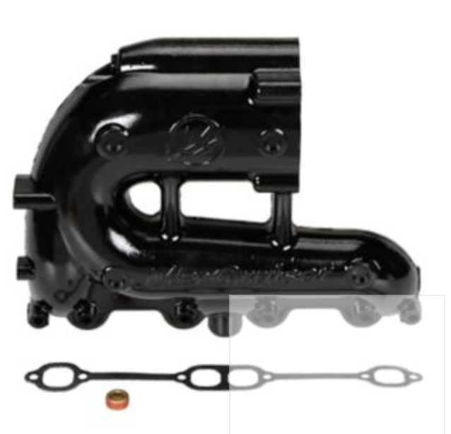 OEM MerCruiser 5.7/350 EC Cat Exhaust Manifold Port  (2010+) 879288A04 8M0103774