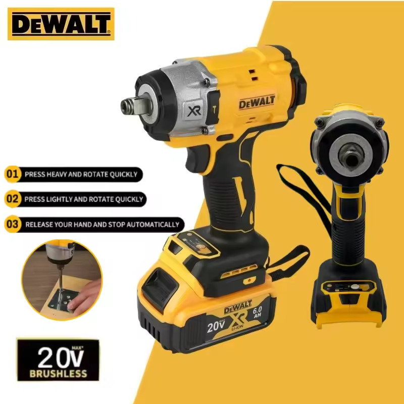 DEWALT DCF922 ATOMIC 20V MAX 1/2 in. Cordless Impact Wrench (Tool Only)