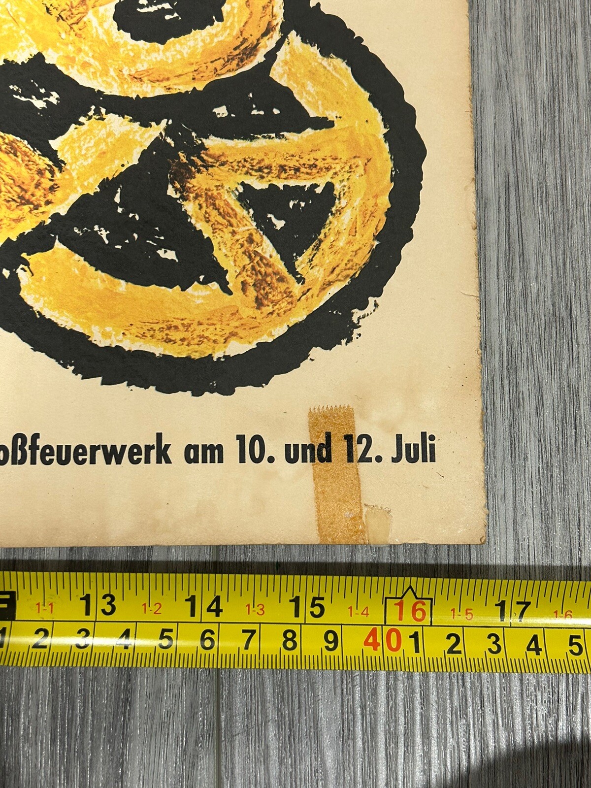 Speyer Pretzel Festival 1966- Pretzel Festival - Vintage Poster