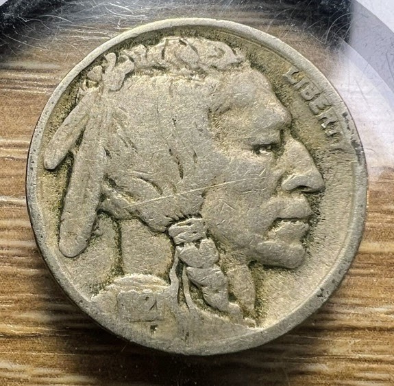 1921-P Buffalo Nickel - Actual Coin Shown - Free Shipping & Tracking INV#118