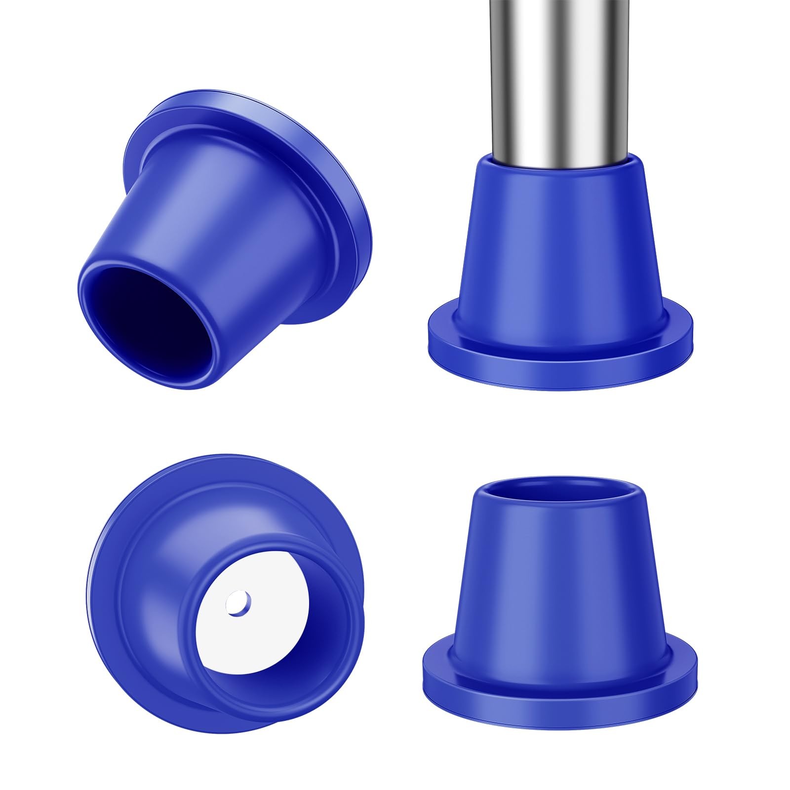 Replacement Feet for Shower Chair Bath Seat, Rubber Tips 4-Pack