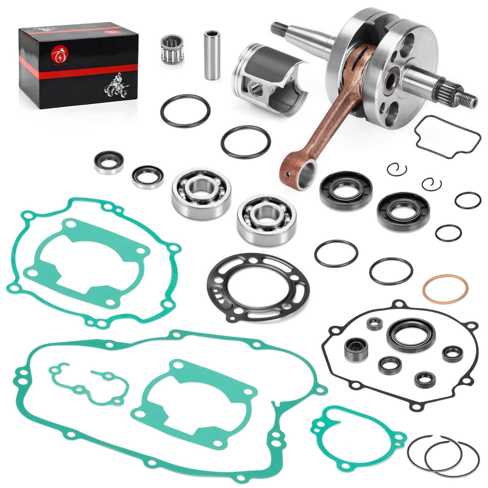 ENGINE REBUILD KIT fits KAWASAKI KX 100 KX100 CRANKSHAFT PISTON GASKETS 2006-13