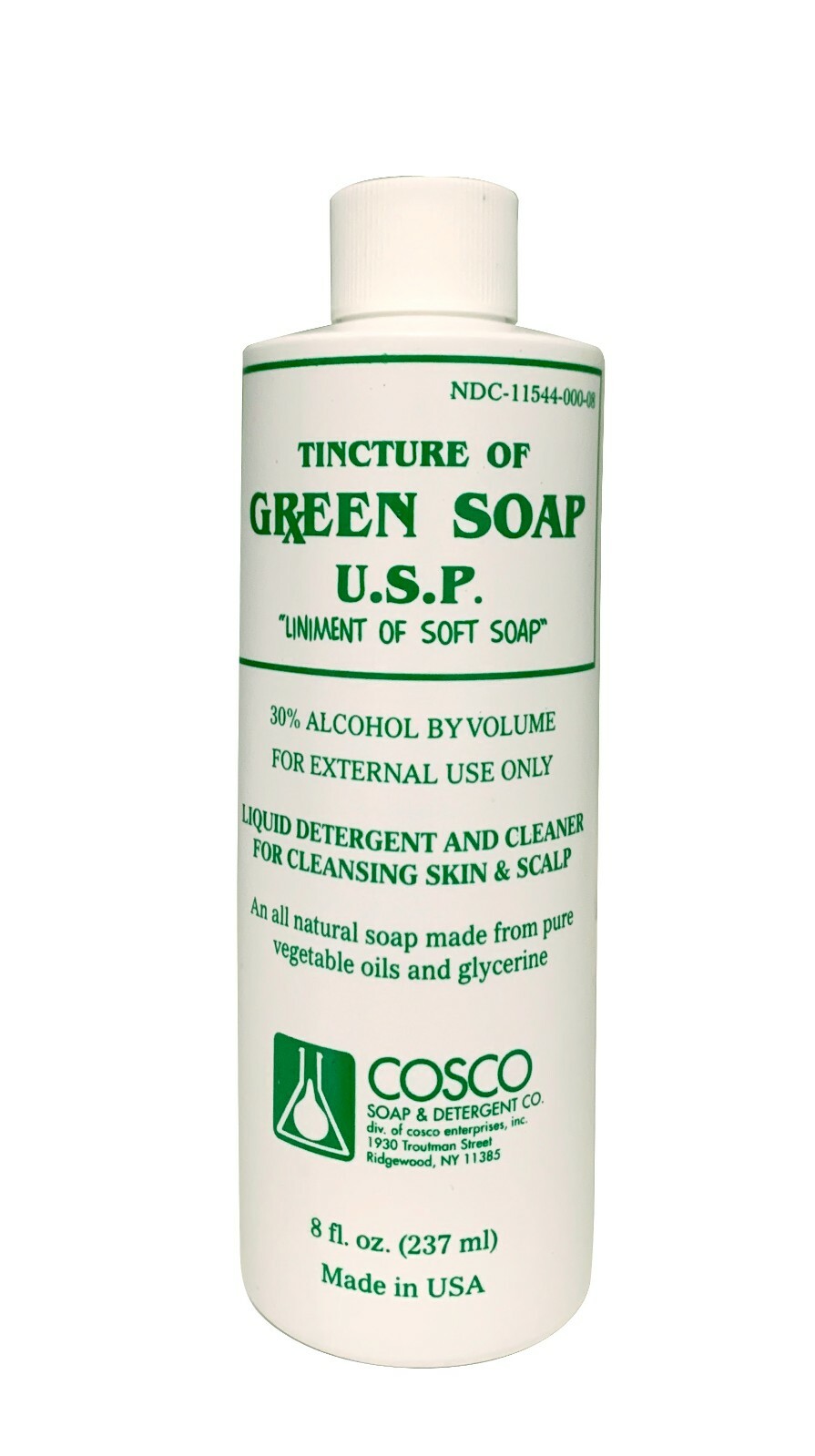 8 oz Cosco Green Soap Tattoo Stencil Wash and 8oz Diffuser Squeeze Bottle