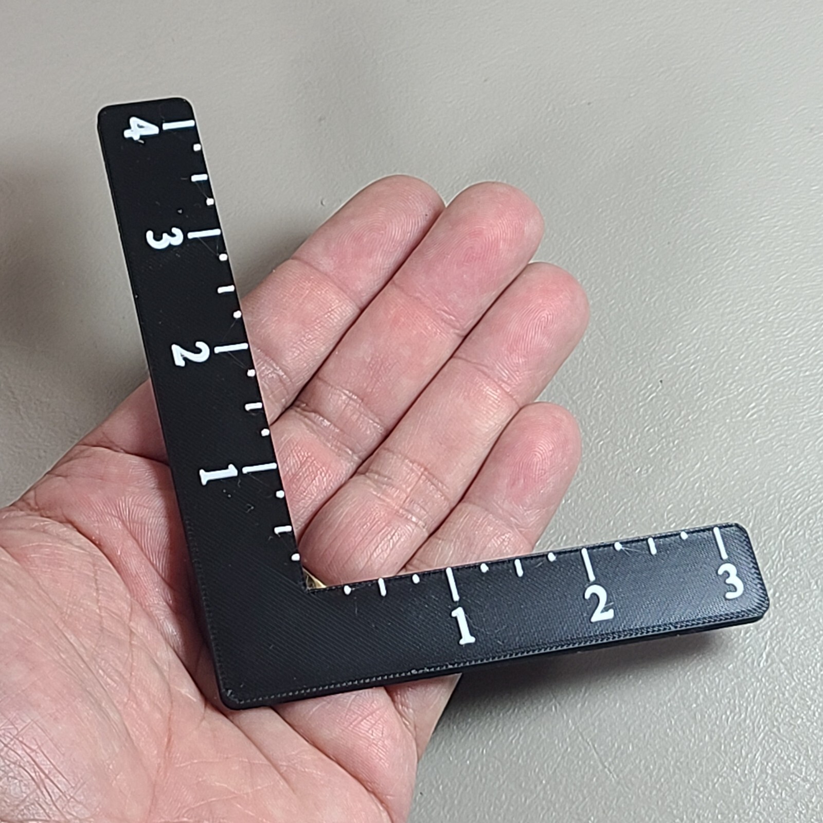 Small Photography Ruler L-Square for Jewelry or Small Items Resellers