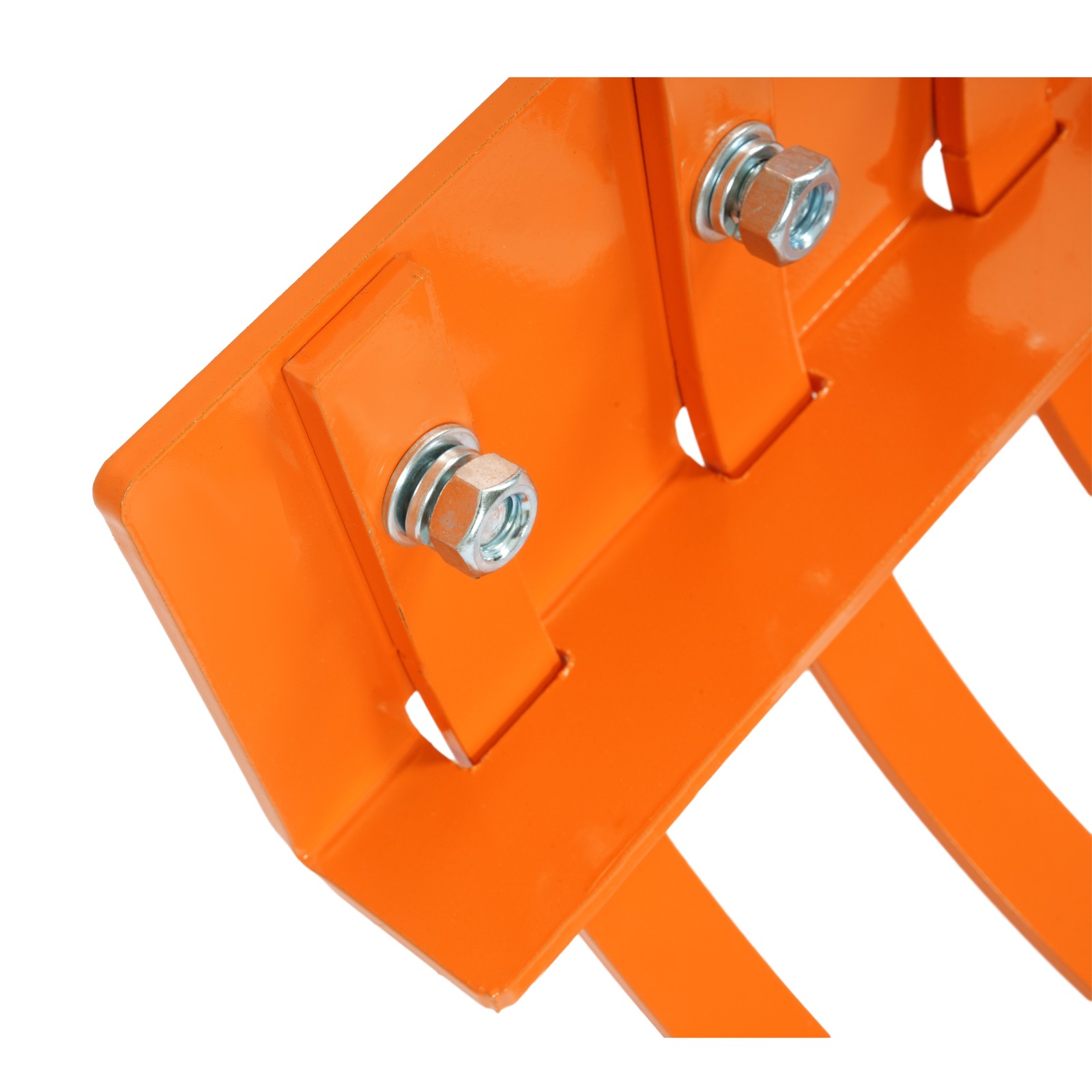 48" Landscape Rake Pine Straw Rake Rock Rake For 2" Receiver Tractor ATV/UTV