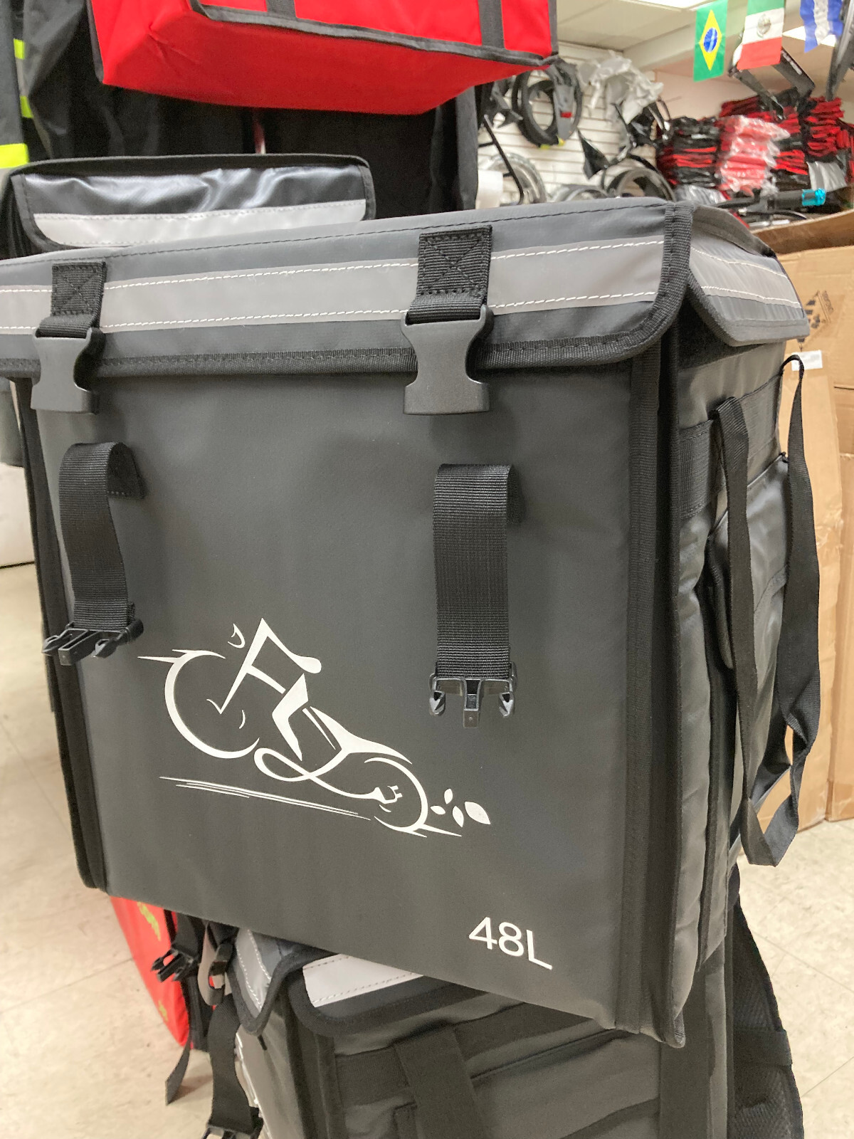 Food Delivery Large Backpack Insulated waterproof bag for ebike Motorcycles