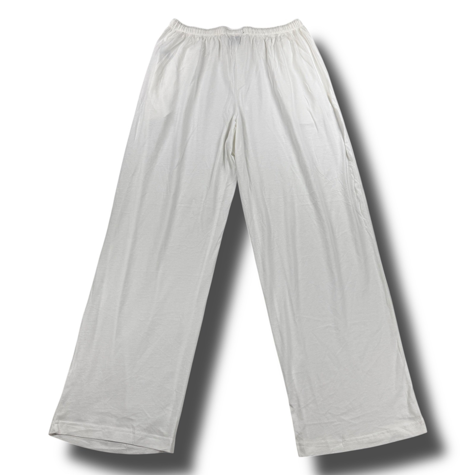 Polo Ralph Lauren Mens White Cotton Pajama Lounge Pants Size Medium M