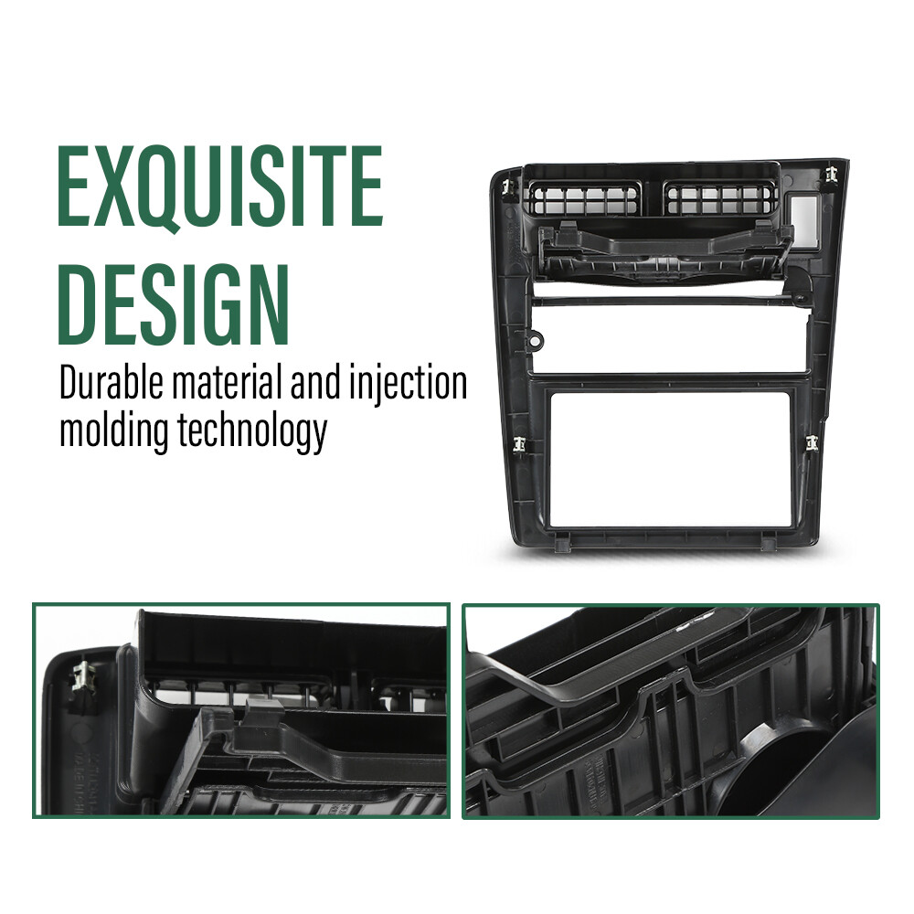 For 95-97 Toyota Tacoma Dash Center Air Vent Radio Bezel Trim Panel Cup Holder