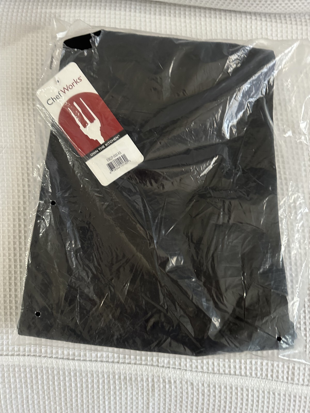 NEW! Genuine! Chef Works Men's Designer Baggy Chef Pants EBCP-000-XS