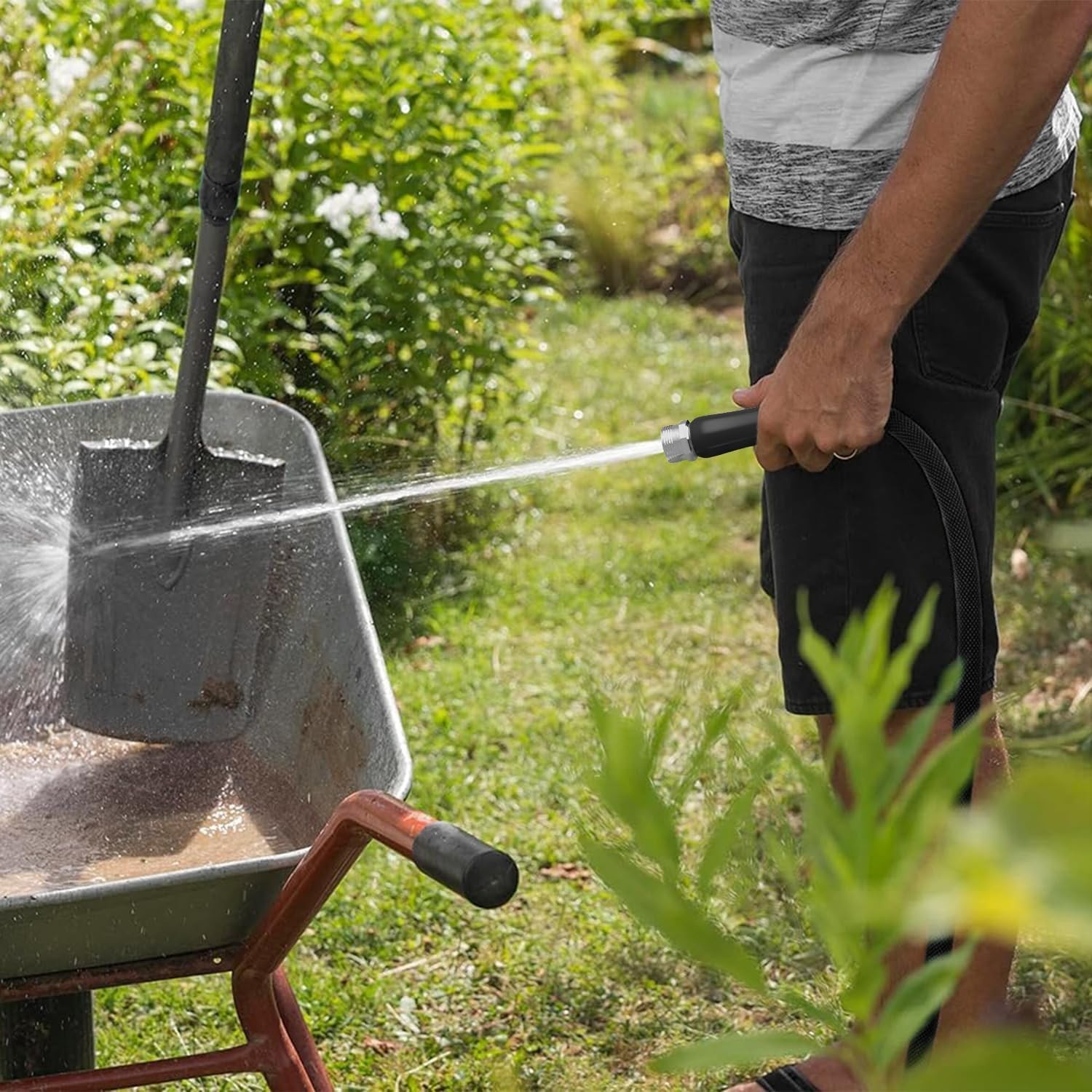 Garden Hose, Lightweight, Ultra Flexible, Durable, Kink-Free Garden Hose 50FT