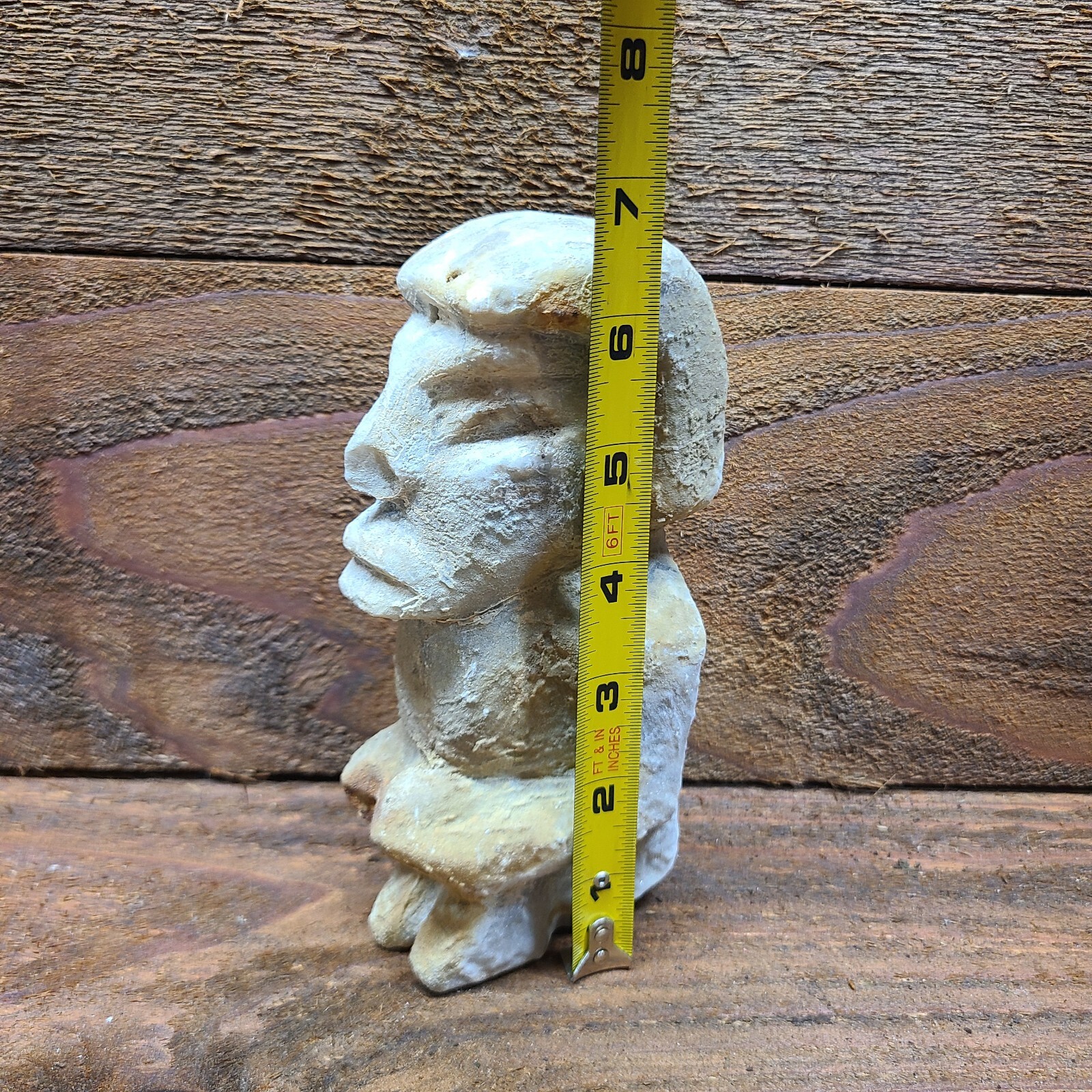 pre-columbian ancient Carved Stone Figure