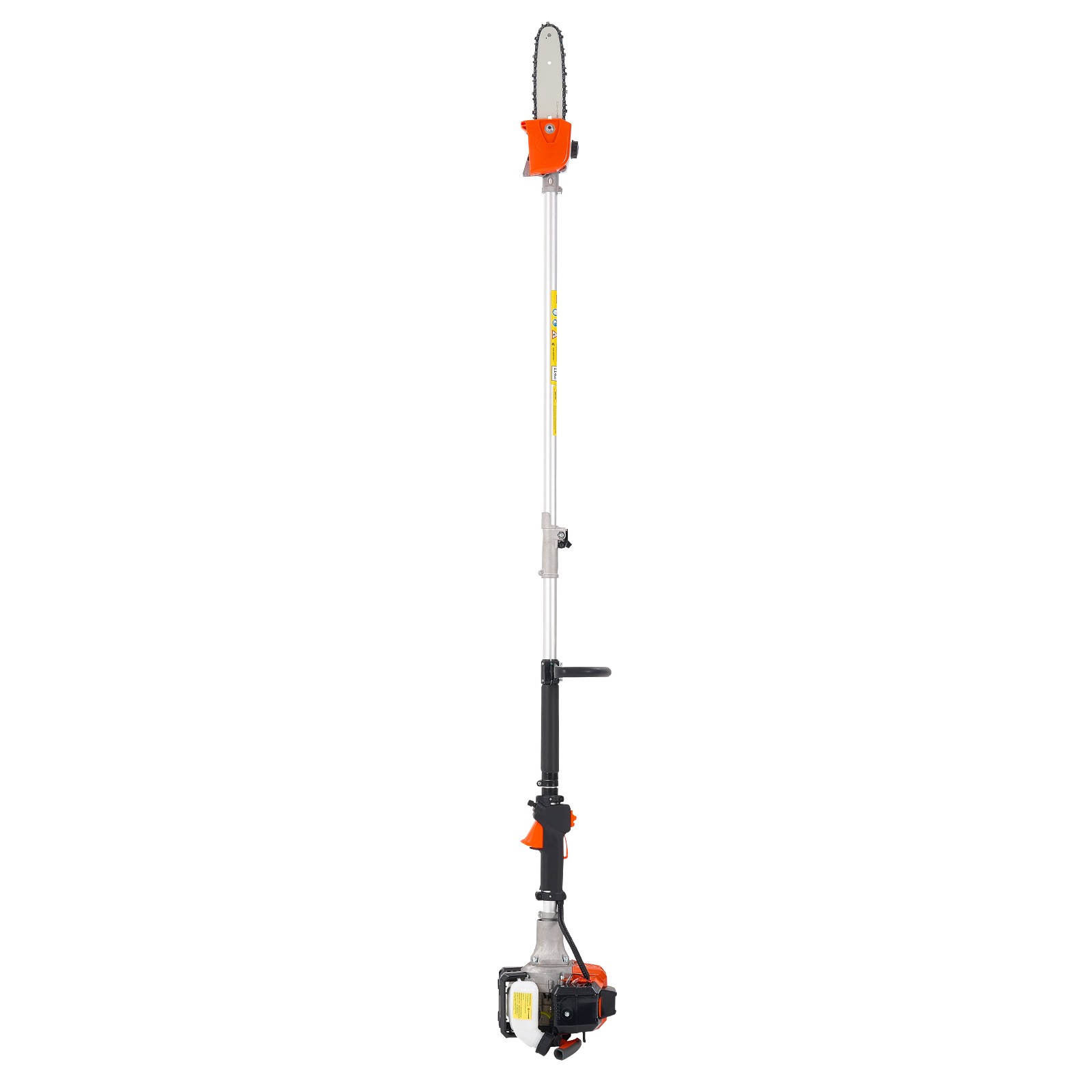 Gas Pole Saw 25CC 2-Stroke Extendable Cordless Tree Trimmer 8 in Cutting Bar