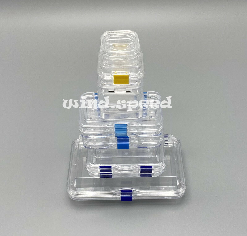 Denture False Inlay Teeth Membrane Case Box Fragile Hinged Display Jewelry Boxes