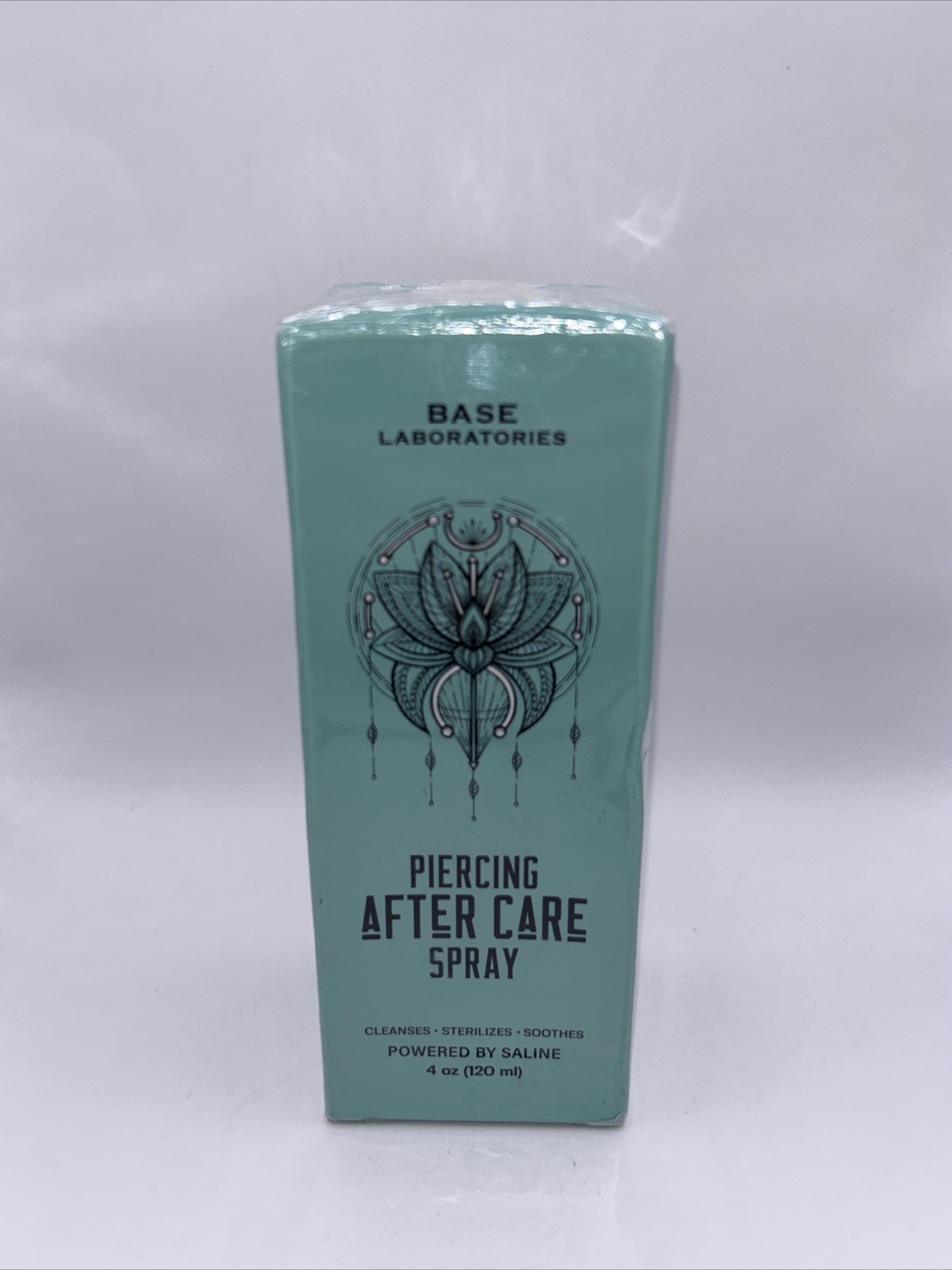2 Base Labs Piercing Aftercare Spray | Saline Solution for Piercings, Bumps 4 oz