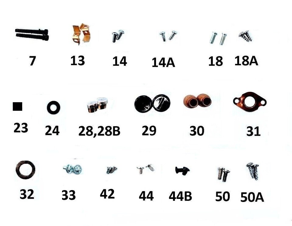 Parts for OSTER clippers CLASSIC 76 and A5,