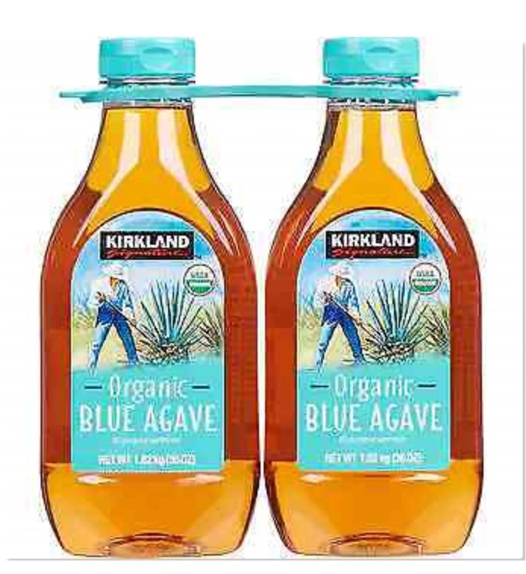 New Kirkland Organic Blue Agave - 36 oz, 2-count, Sweetener, Pancake Syrup